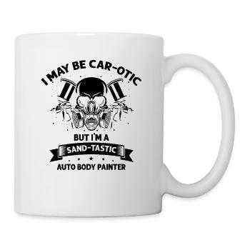 Kfz-Lackierer Angebot für Karosserietechniker - Tasse - Weiß - Rechts