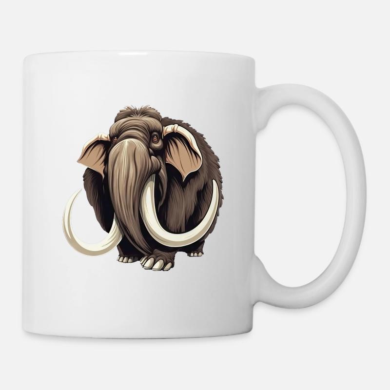 J’aime juste le mammouth de mammouth - Mug blanc - blanc