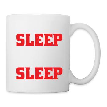 Soirée pyjama d’équipe sans sommeil - Mug blanc - blanc - Droite