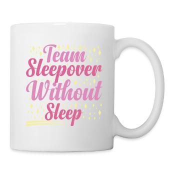 Soirée pyjama d’équipe sans sommeil 2 - Mug blanc - blanc - Droite