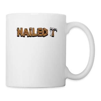 Nailed It Carpenter Carpenter Wood Technician - Mug - white - Right