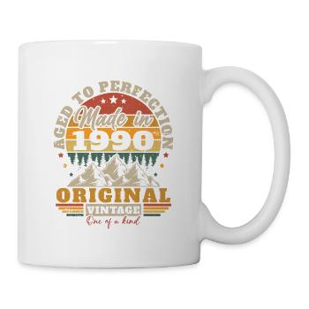 1990's Vintage Original 1990's Birthday Gift - Mug - white - Right