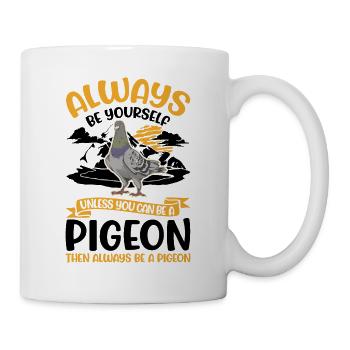 Pigeon Cadeau Pigeon Fancier Pigeon Voyageur - Mug blanc - blanc - Droite