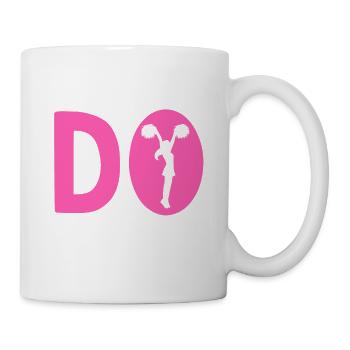 Je préfère faire du cheerleading - Mug blanc - blanc - Droite