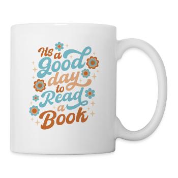 It ́s A Good Day To Read A Book - Mug - white - Right