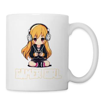 Gaming Konsole PC Zockerin Mädchen Gamer Girl - Tasse - Weiß - Rechts