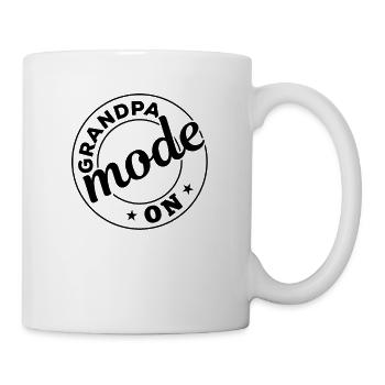 Grandpa Mode On - Grand-père Fête des pères - Mug blanc - blanc - Droite