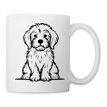 Doodle Puppy - Mug - white - Right