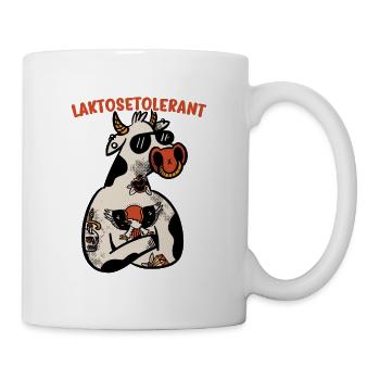 Fromage de crème glacée au lait tolérant au lactose - Mug blanc - blanc - Droite