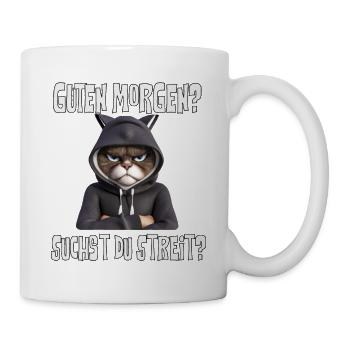 Good morning, Funny, Sarcastic Fun - Mug - white - Right