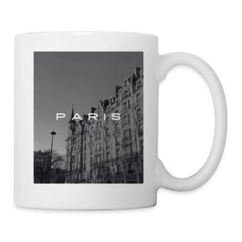 Paris Motiv - Tasse - Weiß - Rechts