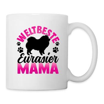 Beste Eurasier Mama Spitz Eurasian Dog - Tasse - Weiß - Rechts