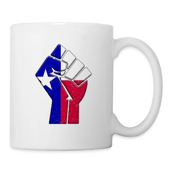 Bundesstaat Texas Flagge Stolz Einheimische Familie - Tasse - Weiß - Rechts