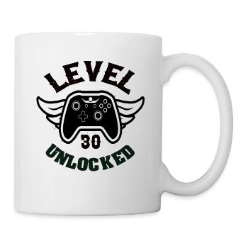 Niveau 30 Débloqué 30 Anniversaire - Mug blanc - blanc - Droite