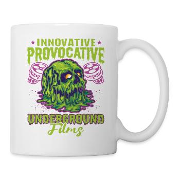 Film underground, Cinéma indépendant, Horreur - Mug blanc - blanc - Droite