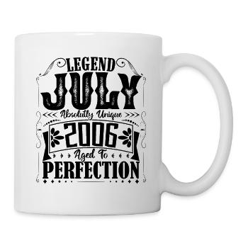July 2006. Birthday gift July 2006. - Mug - white - Right