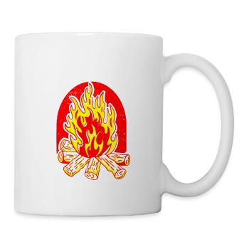 You Had Me At Bonfire - Mug - white - Right