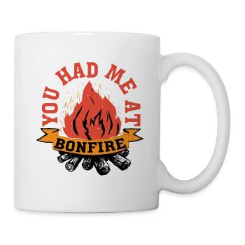 You Had Me At Bonfire 2 - Mug - white - Right