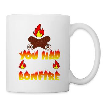 You Had Me At Bonfire 3 - Mug - white - Right