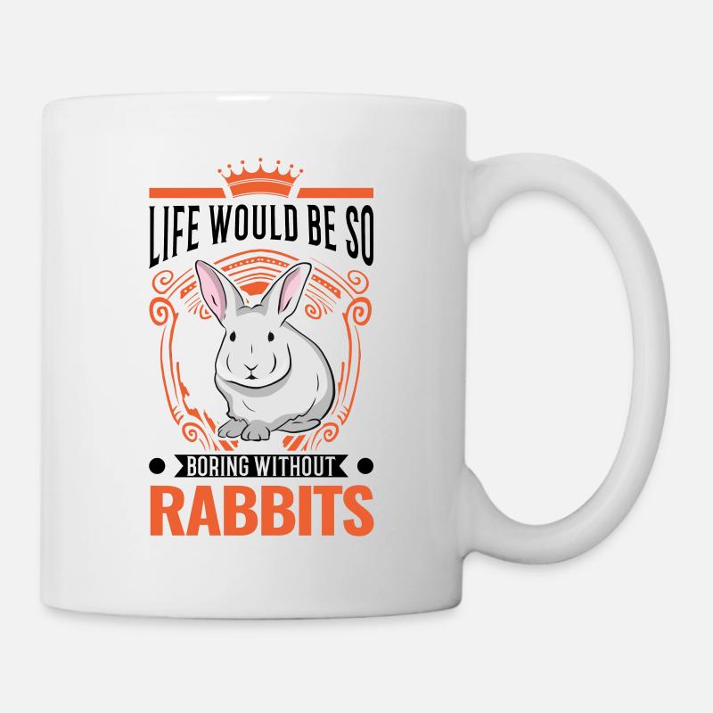 Lapin Cadeau Lapin Lapin Lapin - Mug blanc - blanc