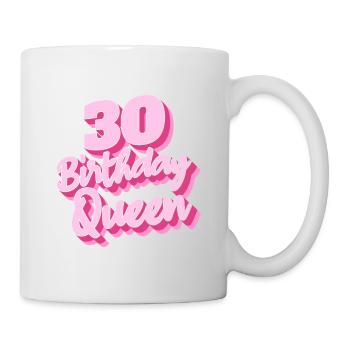 Birthday Queen 30 - Mug - white - Right