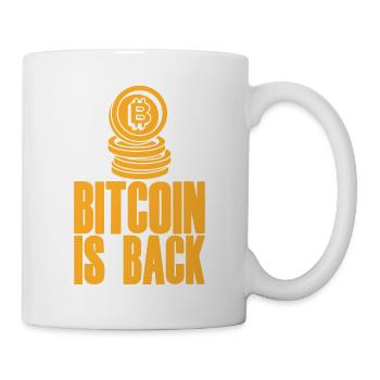 Bitcoin Is Back 2 - Tasse - Weiß - Rechts