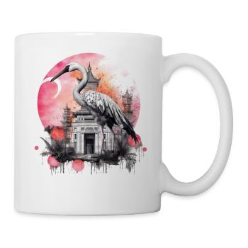 Flamingo Africa Exotique Bird Animal Gift - Mug blanc - blanc - Droite