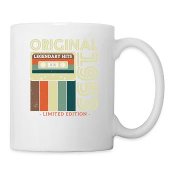 Cadeau d’anniversaire, né en 1953 - Mug blanc - blanc - Droite