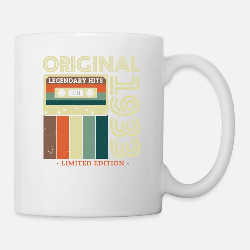 Geburtstagsgeschenk 1933 - Tasse - Weiß