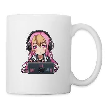 Gaming Konsole PC Zockerin Mädchen Gamer Girl - Tasse - Weiß - Rechts