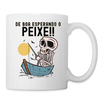 De Boa Esperando o Peixe - Mug - white - Right