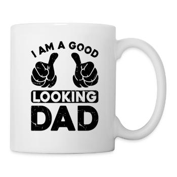 Je suis un beau père - Fête des pères Papa Père - Mug blanc - blanc - Droite