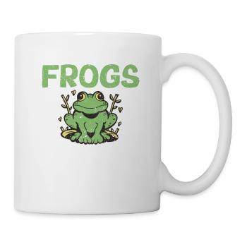 Grenouilles Mon apparence nocturne Amoureux des grenouilles - Mug blanc - blanc - Droite