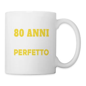Cela a pris 80 ans mais aujourdhui je suis parfait - Mug blanc - blanc - Droite