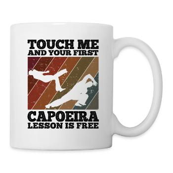 Capoeira - Tasse - Weiß - Rechts