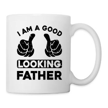 Je suis un beau père - Drôle de papa de fête des pères - Mug blanc - blanc - Droite