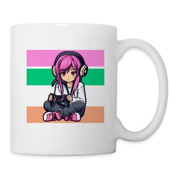 Gaming Console PC Gamer Girl Gamer Girl - Mug - white - Right
