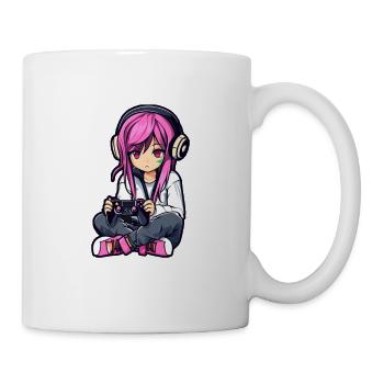 Gaming Console PC Gamer Girl Gamer Girl - Mug - white - Right