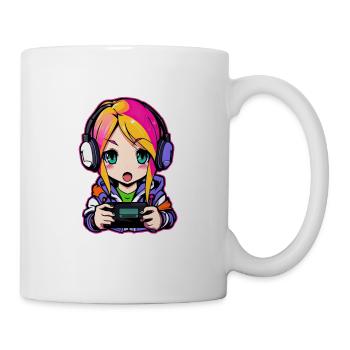 Gaming Console PC Gamer Girl Gamer Girl - Mug - white - Right