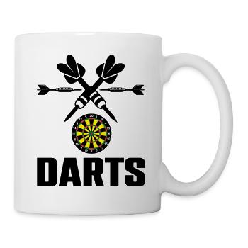 I Play Dart Game of Darts - Mug - white - Right