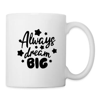 Citations de motivation inspirantes Dictons - Mug blanc - blanc - Droite