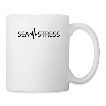 Seamstress Heartbeat Quilter-Nähmaschine - Tasse - Weiß - Rechts