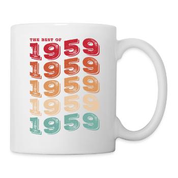 Vintage 1959 Gifts Legend for 64 Year Old - 64th - Mug - white - Right