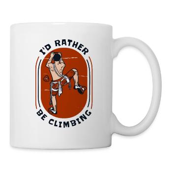 I'd Rather Be Climbing Speed Climbing - Mug - white - Right