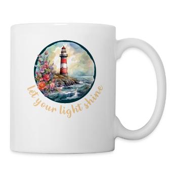 Let your light shine - Mug - white - Right