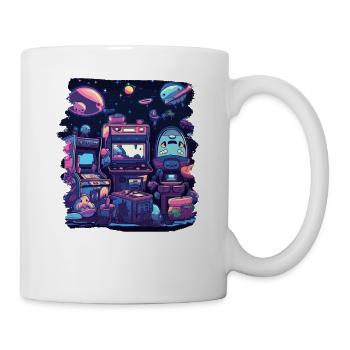 Arcade Gaming Retro Slots Games 80s Gamer - Mug - white - Right