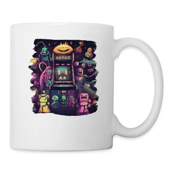 Arcade Gaming Retro Slots Games 80s Gamer - Mug - white - Right
