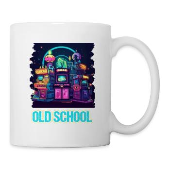 Arcade Gaming Retro Slots Games 80s Gamer - Mug - white - Right
