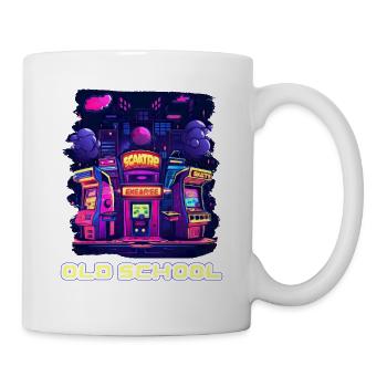 Arcade Gaming Retro Slots Games 80s Gamer - Mug - white - Right