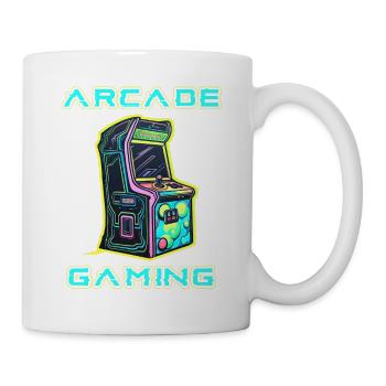 Arcade Gaming Retro Slots Games 80s Gamer - Mug - white - Right